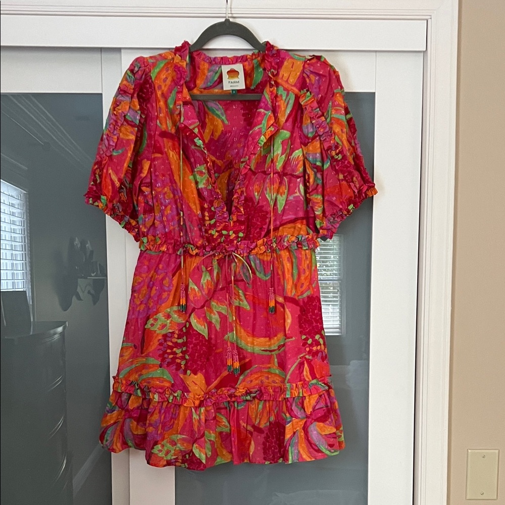 FARM Rio Colorful Floral Dress